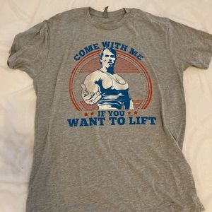 Arnold Schwarzenegger official gym shirt